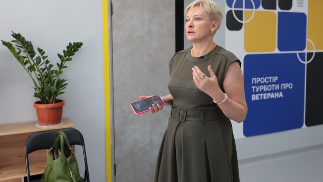 У релокованій Сіверськодонецькій лікарні відкрили Простір турботи про ветеранів