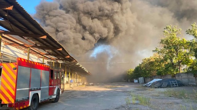Російські дрони знищили гуманітарні запаси УЧХ у Херсоні