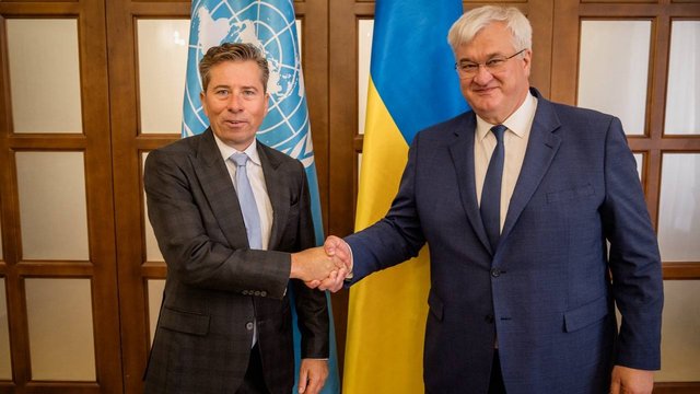 Сибіга обговорив із заступником генсека ООН ситуацію в Олешках, Чорному морі та підготовку до зими