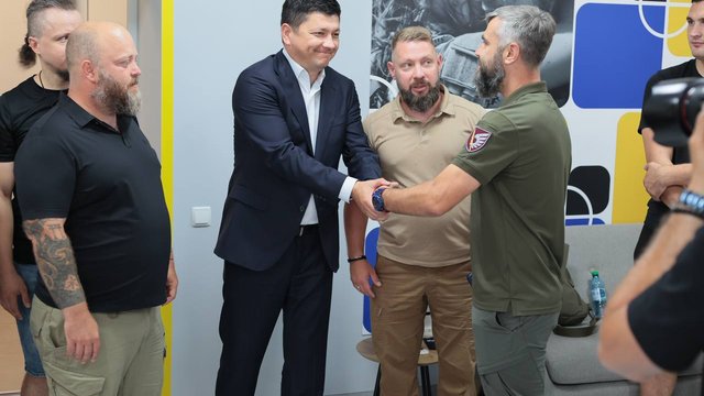 У релокованій Сіверськодонецькій лікарні відкрили Простір турботи про ветеранів