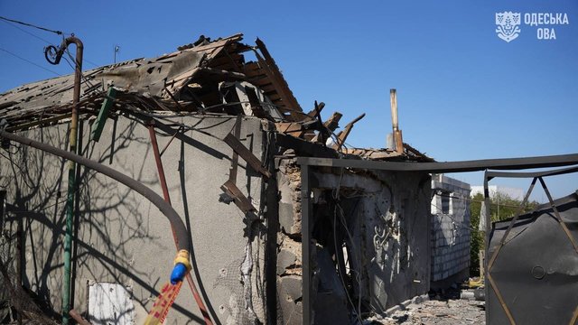 В Одессе пострадали 5 человек, разрушены два жилых дома