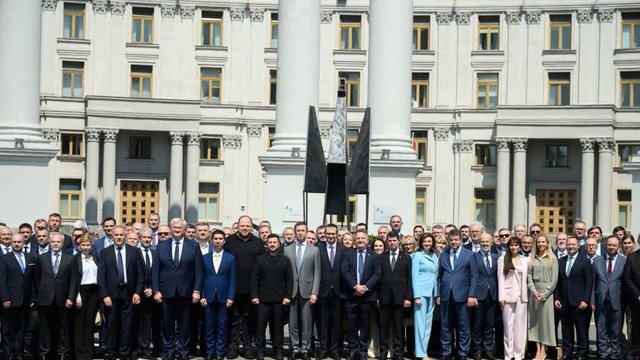 Sybiha sums up diplomats' meeting first day: focus on defense, energy, sanctions