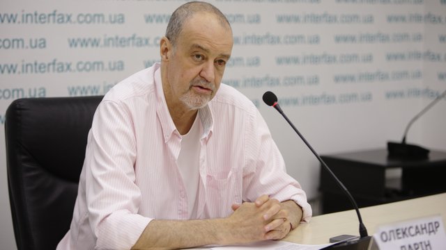 Олександр Ларін, голова ГО "Спортивний контекст". Пресцентр ІА "Інтерфакс-Україна", Київ, 25.08.2026