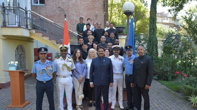 Embassy of India in Kyiv marks country's 80th Independence Day