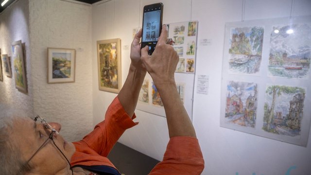 Відкриття виставки живопису династії Красних – Ольхових "У просторі і часі". Музей сучасного мистецтва України, Київ, 17.09.2026