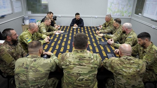 Зеленський обговорив із військовими плани четвертого сезону операції "Вівальді" та потреби підрозділів
