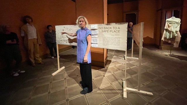 Текстильна виставка майстрині з Нідерландів відкрилася у музеї Ханенків