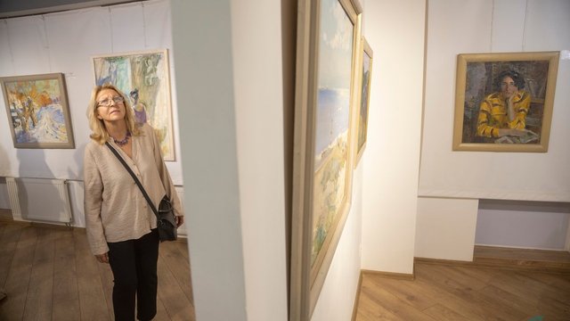 Відкриття виставки живопису династії Красних – Ольхових "У просторі і часі". Музей сучасного мистецтва України, Київ, 17.09.2026