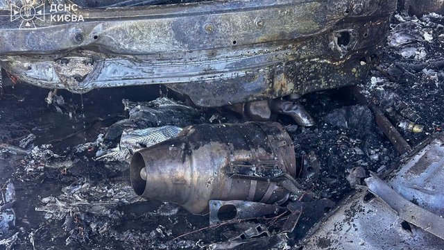 Russian drone strikes Kyiv UKRNAFTA gas station, injuring 3