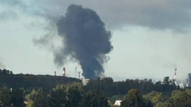 У Рязані горить нафтопереробний завод – ЦПД