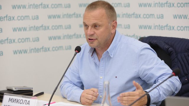 Николай Климович, директор по развитию ООО "Миртен". Пресс-центр ИА "Интерфакс-Украина", Киев, 16.09.2026