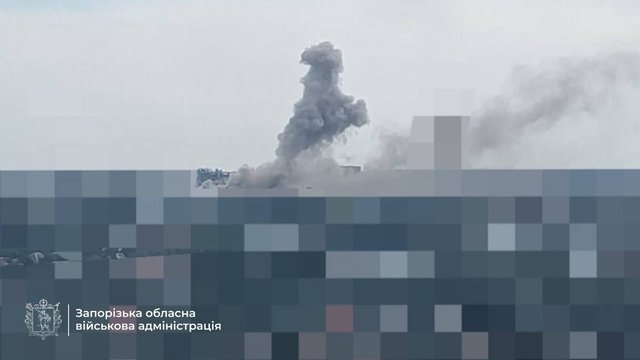 Ворог атакував об'єкт інфраструктури Запоріжжя, є постраждалі