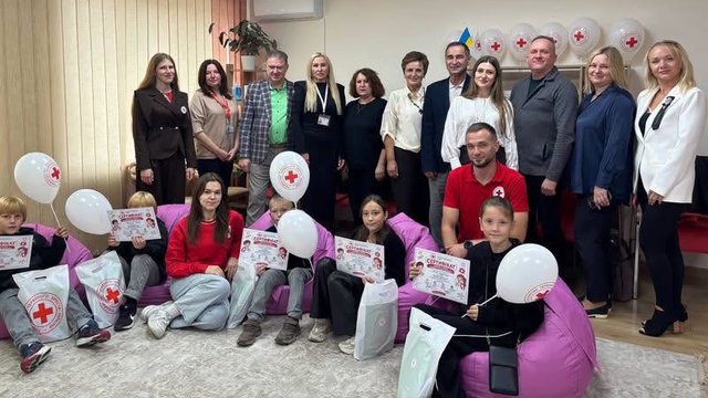 URCS opens Children's First Aid Academy in Volyn