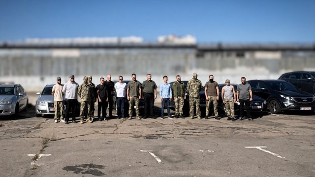 Lithuania hands over 9 vehicles to Ukraine's Defense Forces