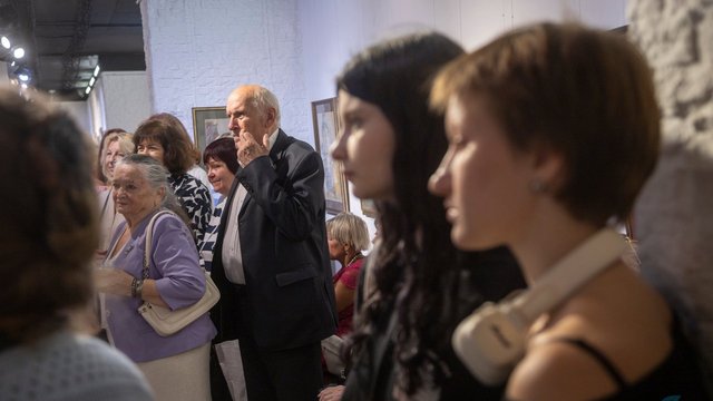 Відкриття виставки живопису династії Красних – Ольхових "У просторі і часі". Музей сучасного мистецтва України, Київ, 17.09.2026