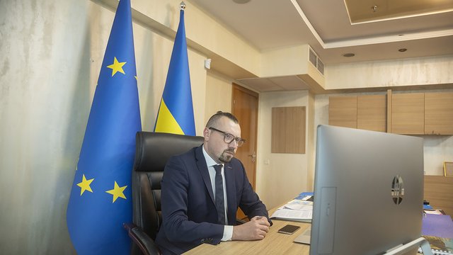 Виталий Безгин, министр по делам общин, территорий и внутренне перемещенных лиц Украины. Киев, 22.09.2026