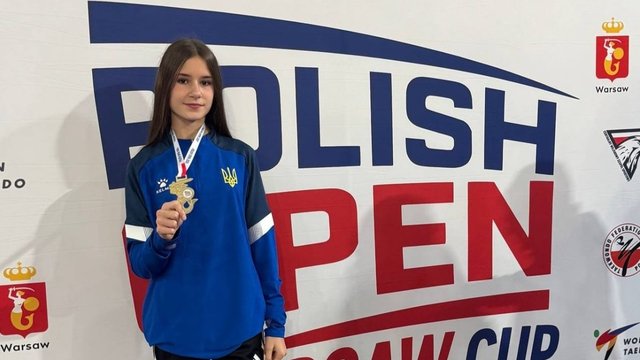 Милана Білінець перемогла на Polish Open Warsaw Cup E1, отримавши третє поспіль золото на європейських рейтингових турнірах з олімпійського тхеквондо