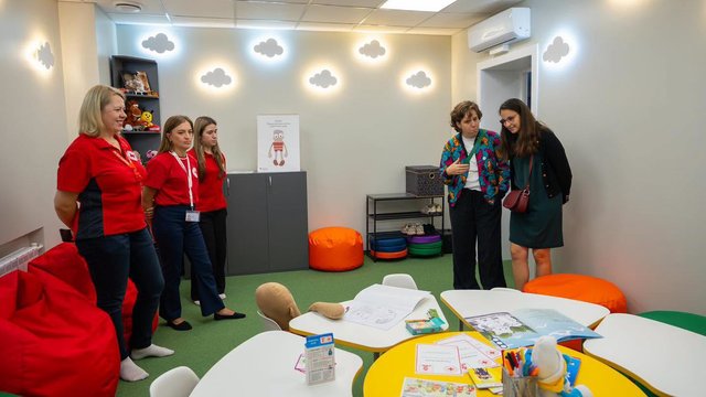 URCS opens inclusive first-aid training center in Kyiv