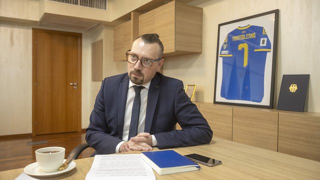 Виталий Безгин, министр по делам общин, территорий и внутренне перемещенных лиц Украины. Киев, 22.09.2026