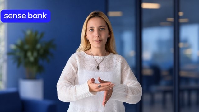 Sense Bank запустив відеоконсультації українською жестовою мовою