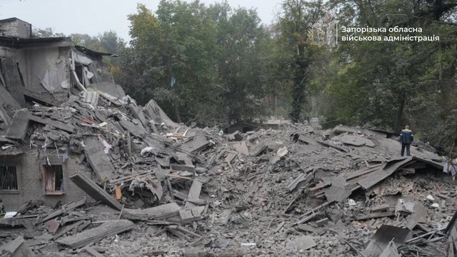 До восьми зросла кількість загиблих унаслідок авіаударів по Запоріжжю, ще 16 людей поранені