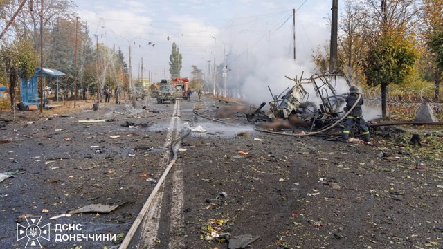 Death toll from Russian strike on Kramatorsk scheduled bus rises to 33 – SES