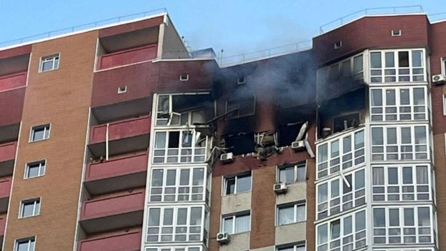 Унаслідок ранкової атаки дронів на Київ загинула людина, ще двоє постраждали – прокуратура